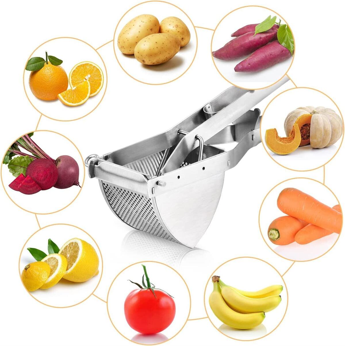 Kitchen Stainless Steel Potato Masher - Image 7