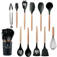 12 Pcs Non-Stick Silicone Kitchen Utensils Set