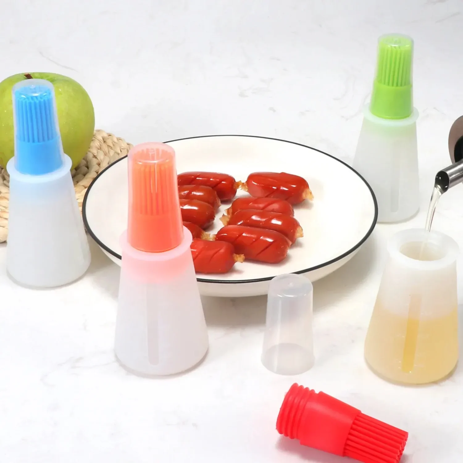 Silicone BBQ Oil Bottle Brush – Bild 3