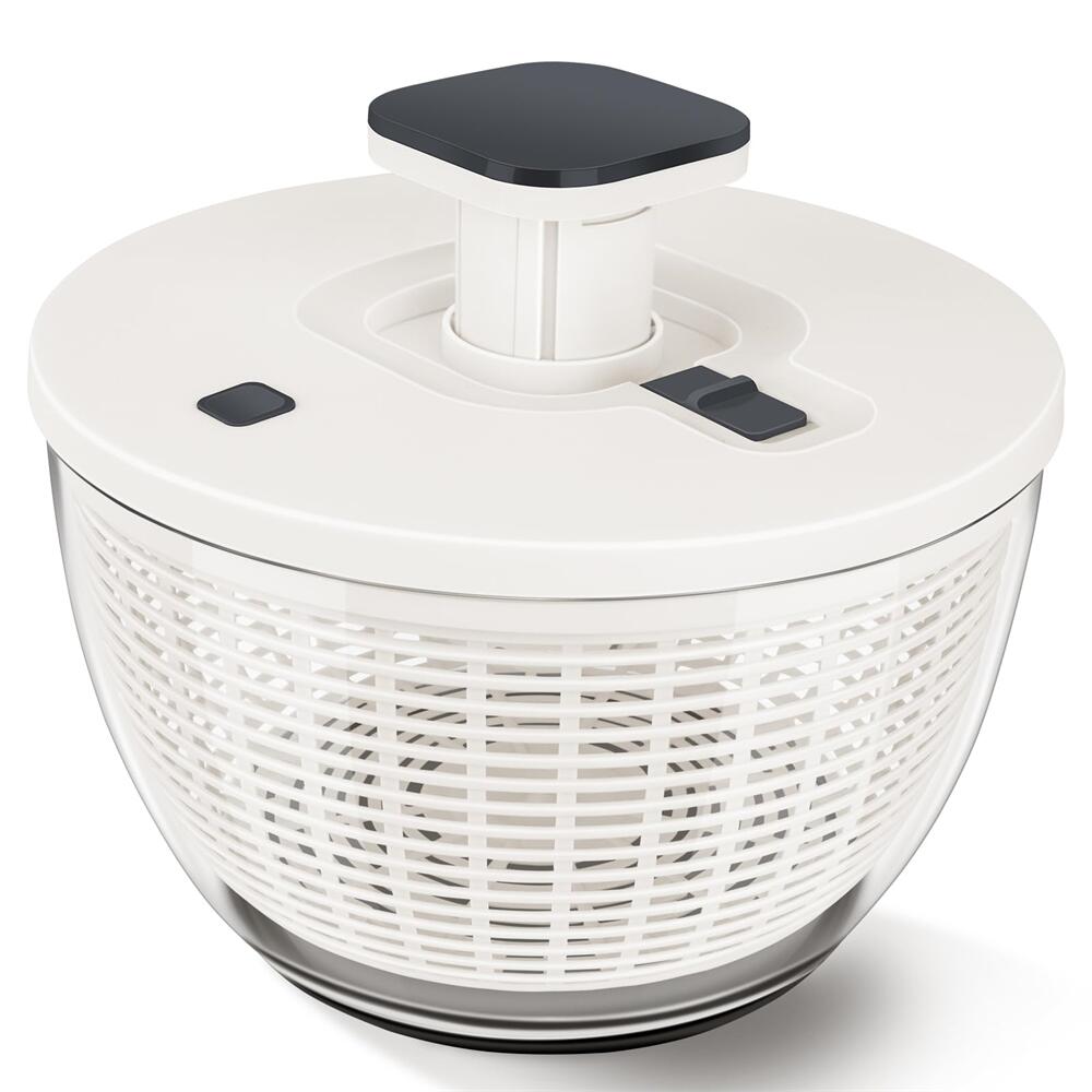 Manual Large Salad Spinner with Washer (6 Qt)