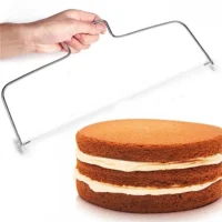 Double Stainless Steel  Wire Adjustable Cakes Cutter