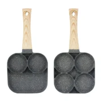 Nonstick Egg Frying Pan for Pancakes 2/4-Cups