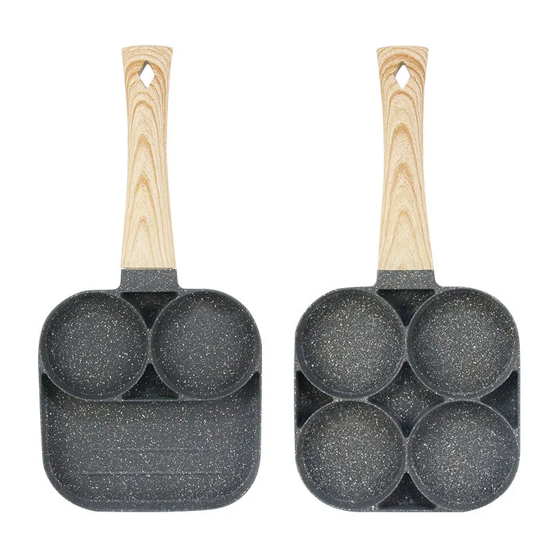 Nonstick Egg Frying Pan for Pancakes 2/4-Cups