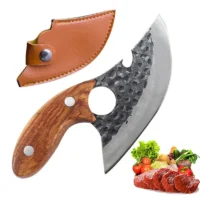 Stainless Steel Kitchen Bone Cleaver BBQ