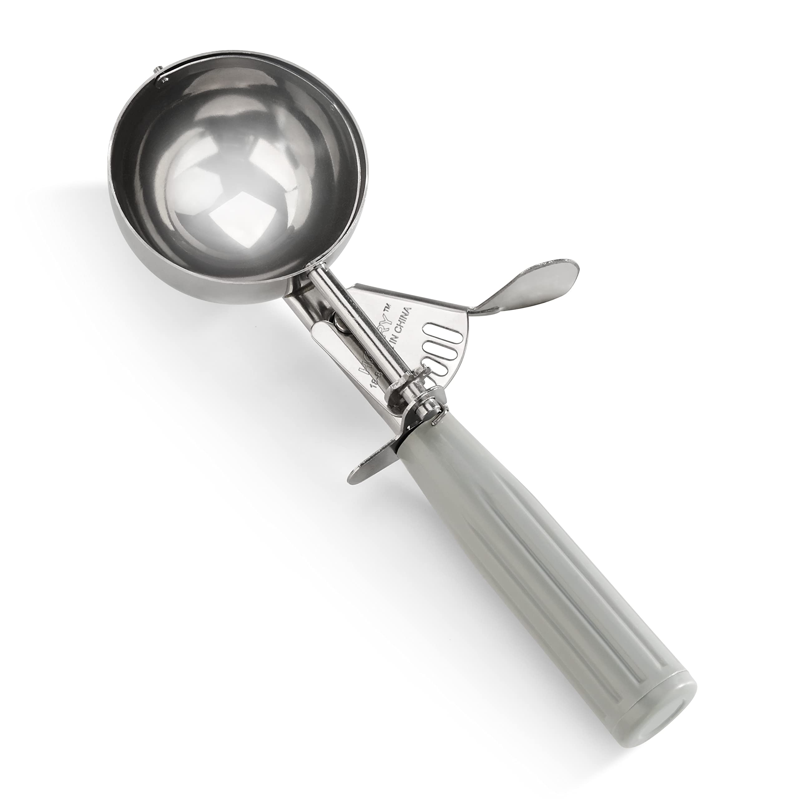 18/8 Stainless Steel Thumb Press Ice Cream Scoop