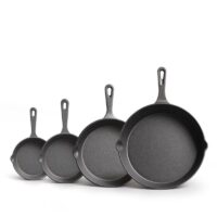 Ergonomic Cast Iron Skillet with Assist Handle - 1 pc