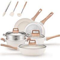 Kitchenware Pots and Pans Set Granite Coating